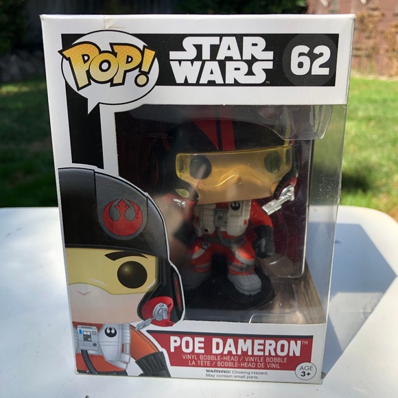 VAULTED: Funko Pop! Poe Dameron #62 - Picture 1 of 4